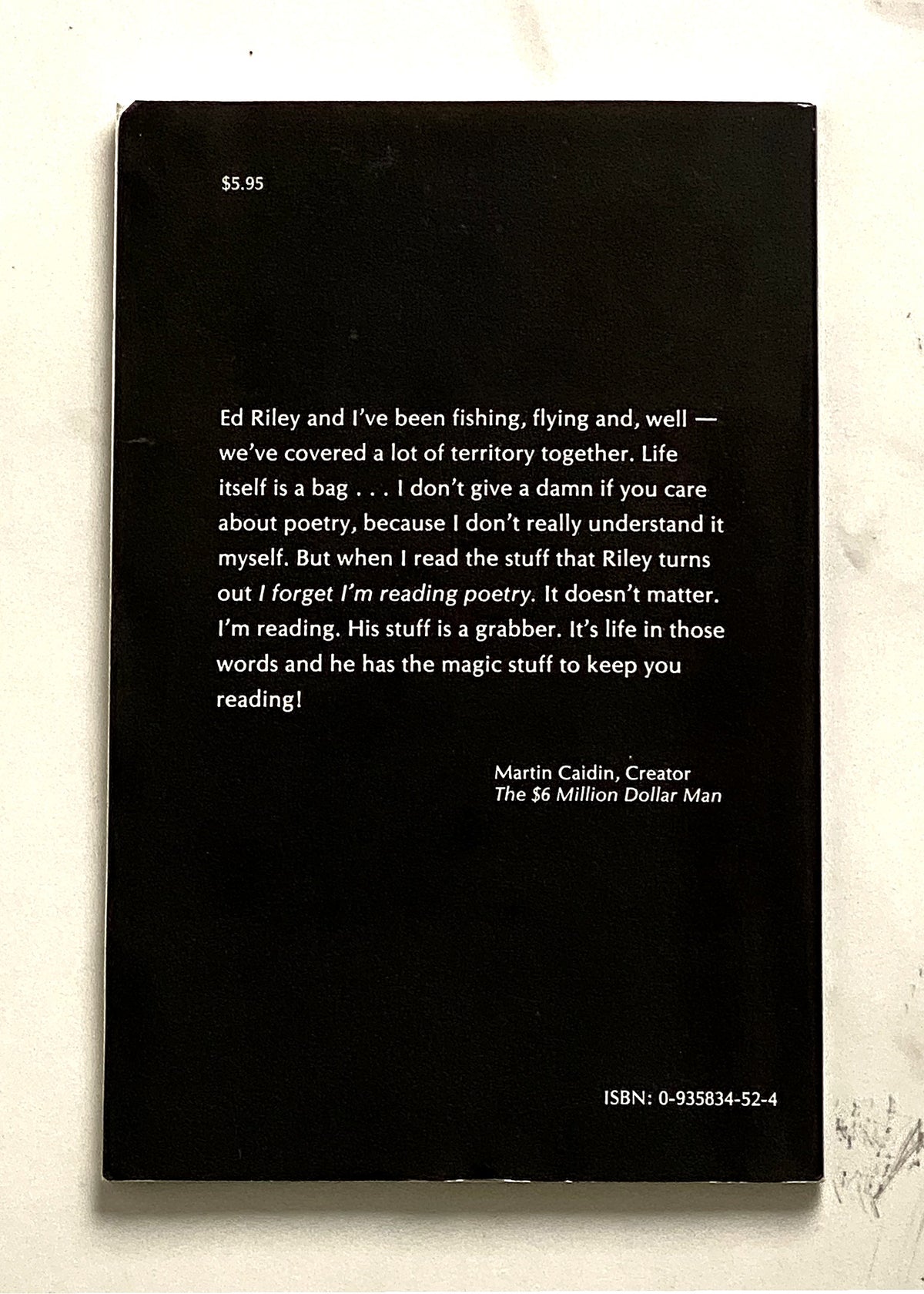 Back cover of Confront Reality: You May Be a Salad!